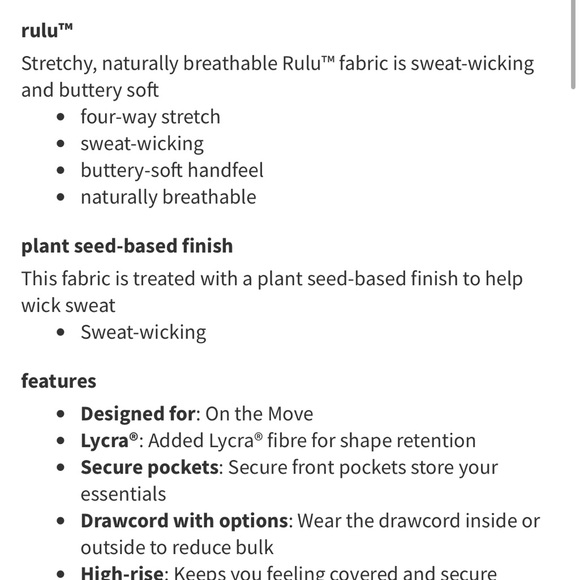 NWT Lululemon Ready to Rulu Joggers - Picture 6 of 12